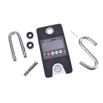 

Digital Hanging Scale 300 KG / 660 LBS Industrial Crane Scale SF-912 Black for Home Farm Factory Hunting