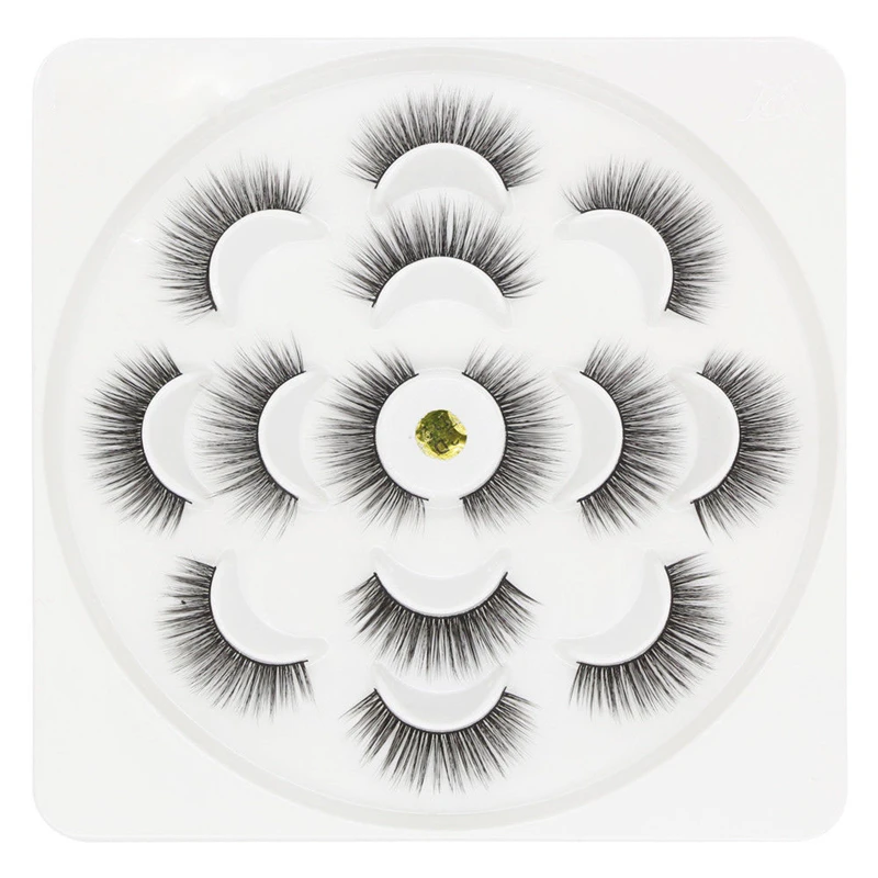 3/7 пар натуральные накладные Искусственные ресницы длинные толстые Макияж 3d норковые ресницы для наращивания ресниц норковые ресницы Инструменты для красоты - Цвет: 3D119 -7 pairs