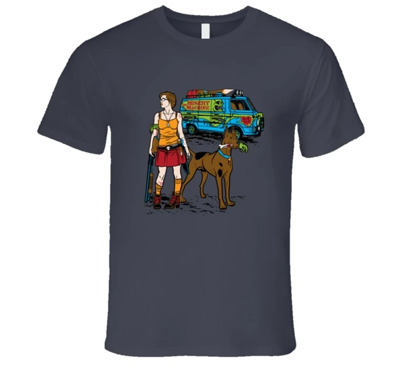 Scooby Doo And Velma Dinkley T Shirt Adults Casual Tee | Мужская одежда