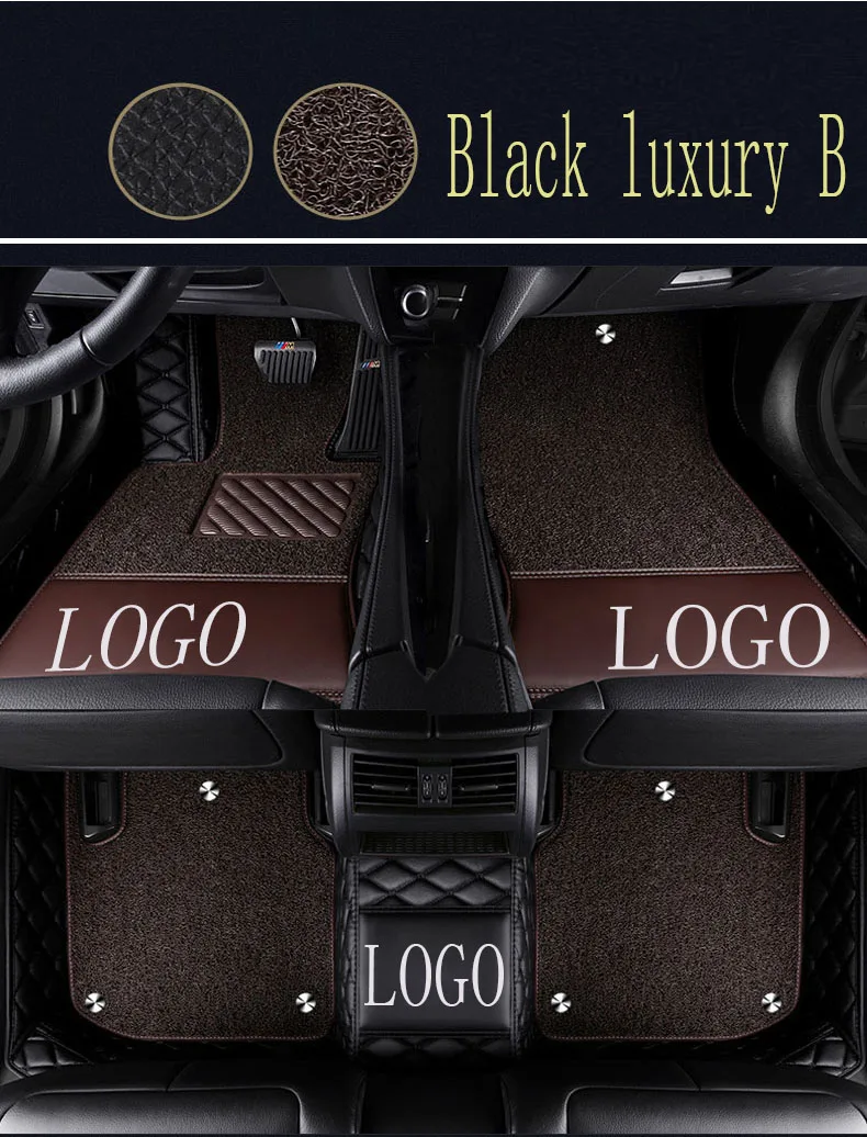 

Car floor mats with Logo/Brand Logo Case for Mazda 3/6/2 CX-5 CX-7 5D car-styling heavy duty all weather protection carpet floor