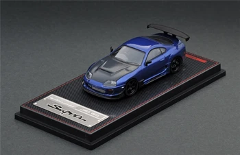 

Ignition Model IG 1:64 Toyota Supra (JZA80) RZ Metallic Blue Diecast Model Car