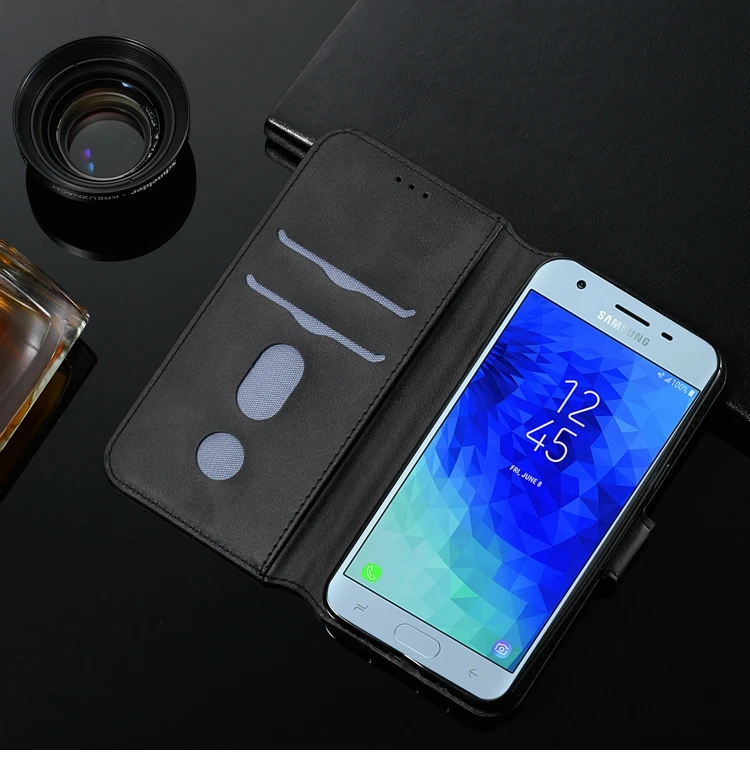 Кожаный чехол-книжка для samsung Galaxy J3 чехол-кошелек Чехол-книжка для samsung Galaxy J3 J 3 чехол s Fundas Etui