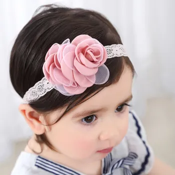 

1PC Flower Headband Children Headwear Infant Girls Headbands Kids Hair Bands Accessories