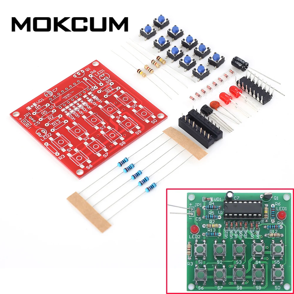 DC 5V Электрический кодовый замок для DIY Kit Электрический обучающий эксперимент
