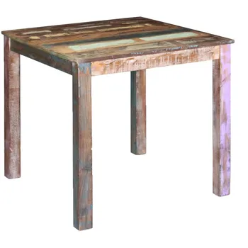 

New Creative Spectacular Retro Style Solid Reclaimed Wood Dining Table Kitchen Room Home Furniture Polishing Painting Table