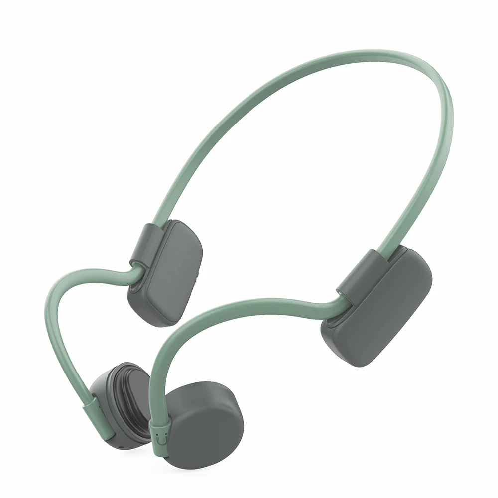 BH528 Bone Conduction Headphones Wireless Bluetooth 5.0 Earphone Sports Headset IP56 Waterproof Hands-free with Microphone - ANKUX.COM