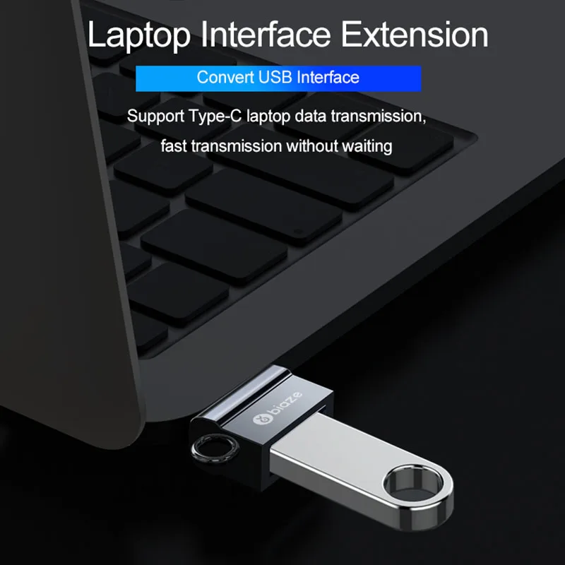 Адаптер Biaze OTG type C к USB 3,0, USB C Штекерный к USB 3,0 Женский конвертеры для Macbook samsung S9 S8 huawei P30 pro type-c OTG
