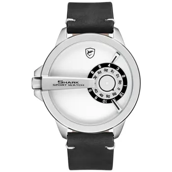 

DESH109 316 Stainless steel PU Leather Quartz Watch Sports Wristwatch Well-matched Accessories Birthday Gifts