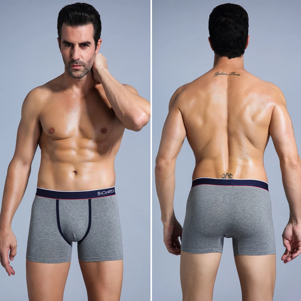 Boxer Shorts Men Cotton Underwear