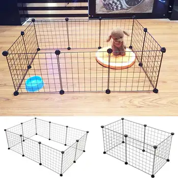 

10Pcs Pet Dog Puppy Pen Rabbit Foldable Playpen Outdoor Indoor Exercise Run