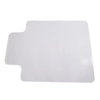 

90 x 120 x 0.22cm/90 x 120 x 0.2cm PVC Home-use Protective Mat Chair Pad with Nail for Floor Chair Transparent