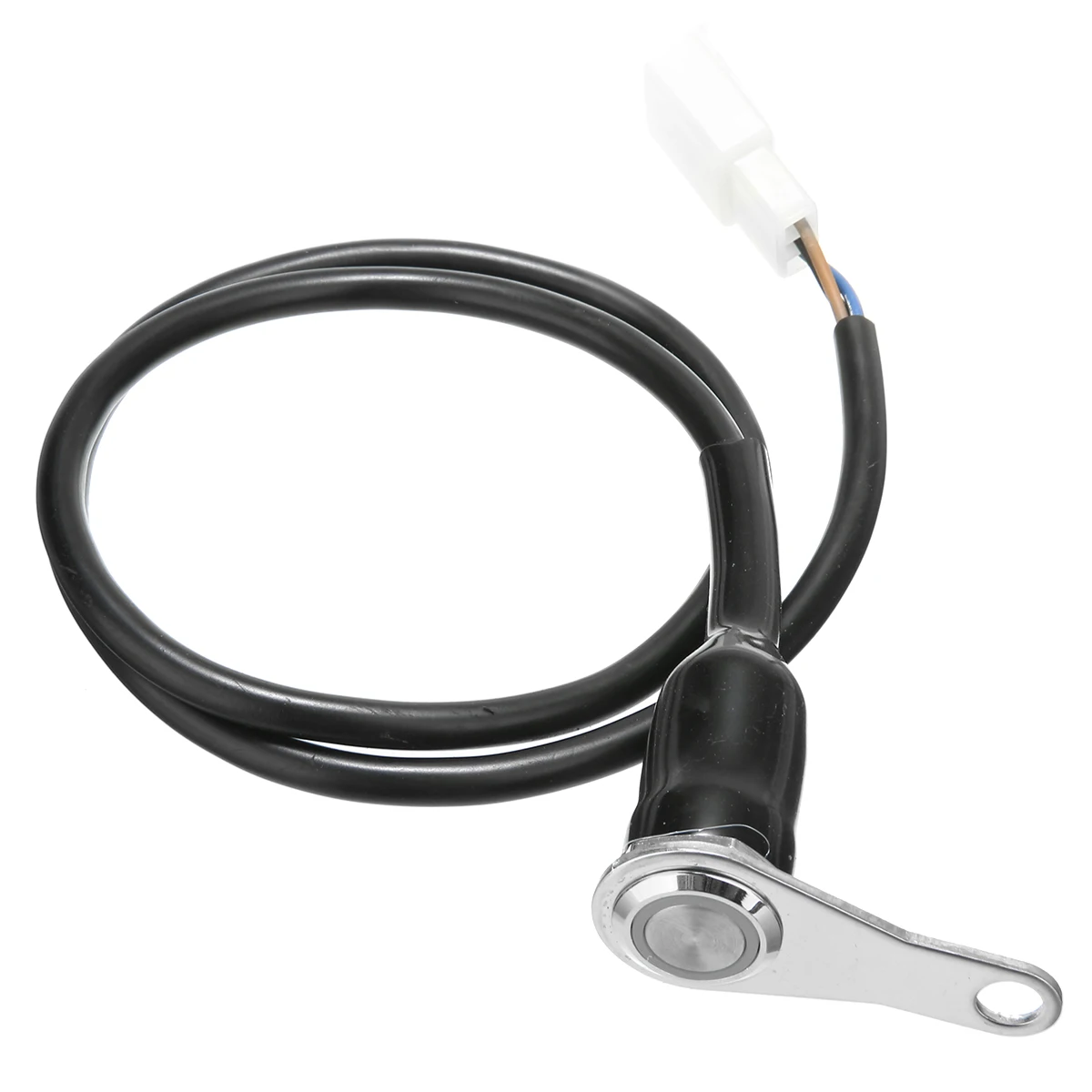 1pcs LED Motorcycle Light Handlebar Mount Push Button Switch ON-OFF 12V For General Hazard Fog Light