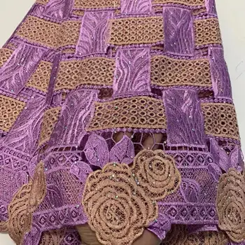 

2020 New Design French Nigerian Laces Fabric High Quality Tulle African Laces Fabric Wedding African French Tulle Lace