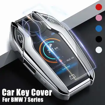 

TPU Car Fully Key Case LED Display Key Cover Case for BMW 5 7 series G11 G12 G30 G31 G32 i8 I12 I15 G01 X3 G02 X4 G05 X5 G07 X7