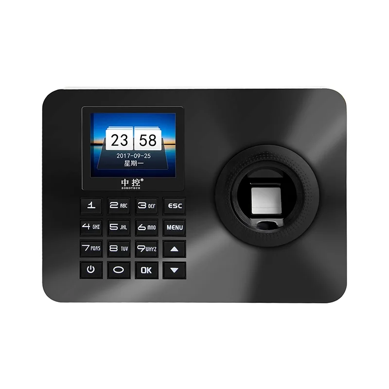 ZOKOTECH ZK-TA10 3000 Распознавание отпечатков пальцев паролем посещаемость времени машина система контроля доступа Регистратор