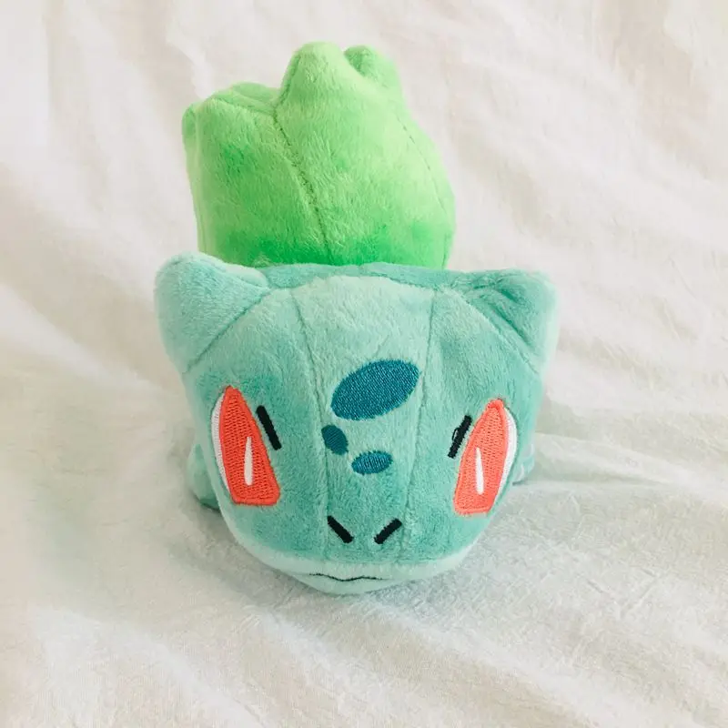 Светло-зеленый 5 шт./компл. 12 см Bulbasaur мягкие животные плюшевые игрушки - Цвет: Светло-зеленый