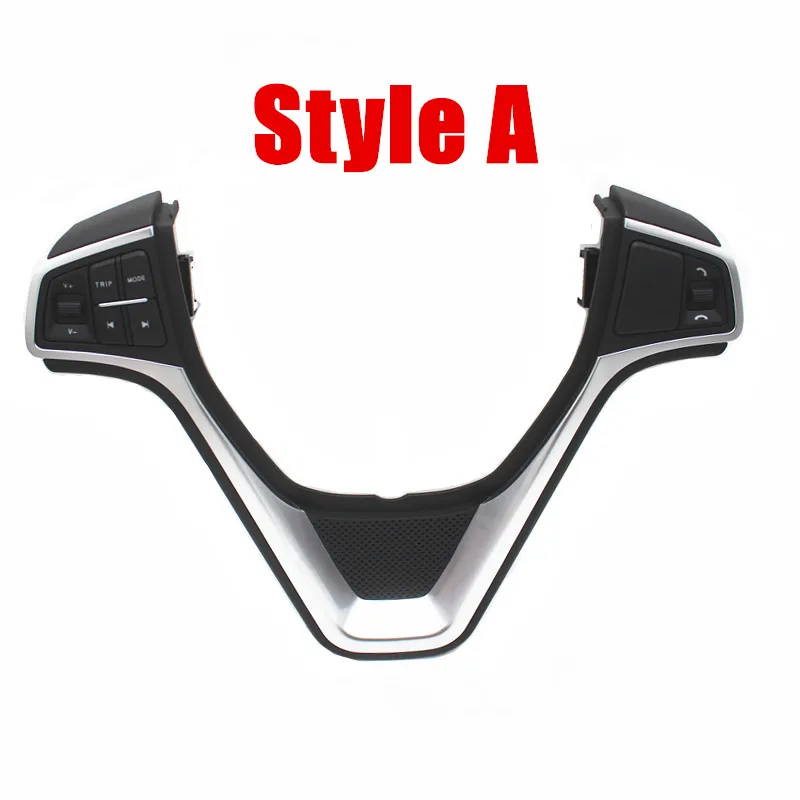 Style A Кнопка рулевого колеса автомобиля для Geely Emgrand X7 EmgrarandX7, EX7, FC SUV, Vision X6, NL4 автозапчасти - Цвет: Style A