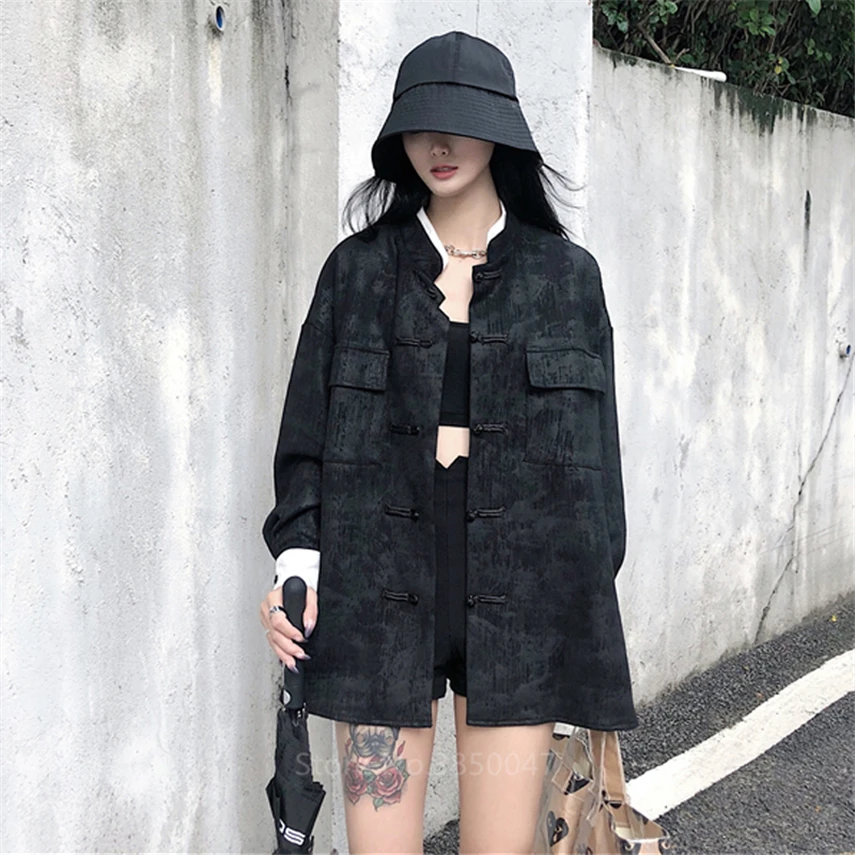 Японский стиль Haori мужской костюм самурая кимоно юката модная одежда длинный рукав уличная куртка женская блузка корейский Ретро