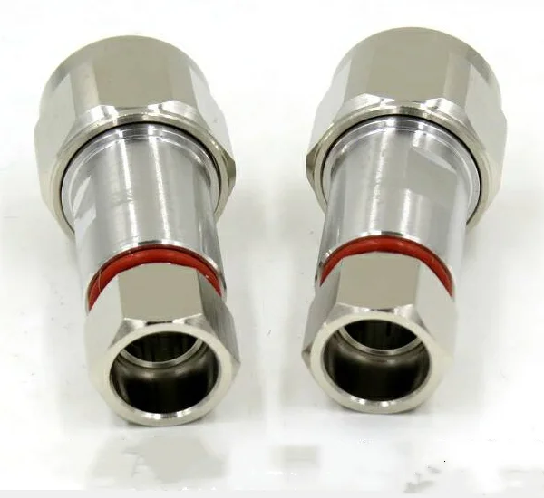 Hign quality N Male Plug Connector Clamp Plug for Corrugated Copper 1/4" Cable Straight RF Coaxial Connector