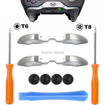 

New LB RB Bumpers Triggers Repair Parts For Xbox One Elite Controller Buttons for Xbox One w/ 3.5mm Earphone Jack Version