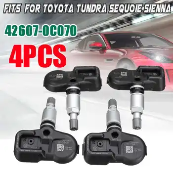 

4 Pcs Tire Pressure Monitoring Sensor 315 MHz Tire Pressure Monitoring System With Service Kits For Lexus For Toyota For Scion