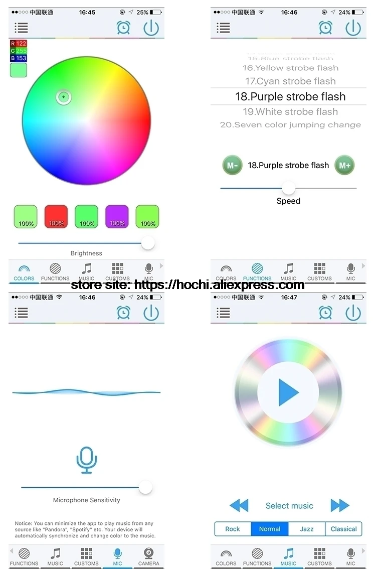 HochiTech отличный RGB многоцветный набор ортопедических колец для стайлинга автомобилей Hyundai Veracrus ix55 2007-12 angel eyes wifi Пульт дистанционного управления