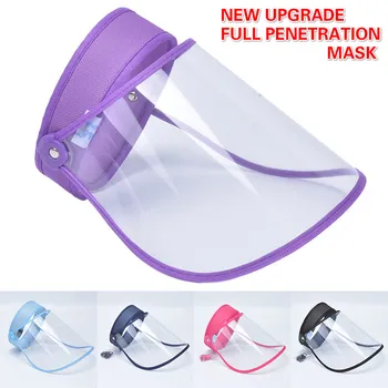 

Full Face Shield Mask Clear Flip Up Visor Safety Work Guard Droplet Mask Facial Mask
