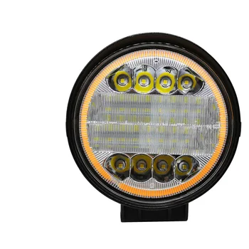 

2 colors yellow/white Color car working light LED Car Light Assembly Fog Lights for offload vechicles SUV tractor 72W