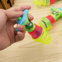 Детские развивающие игрушки, светильник с пружинным подпрыгивающим гироскопом, светильник-вспышка с музыкальным гироскопом