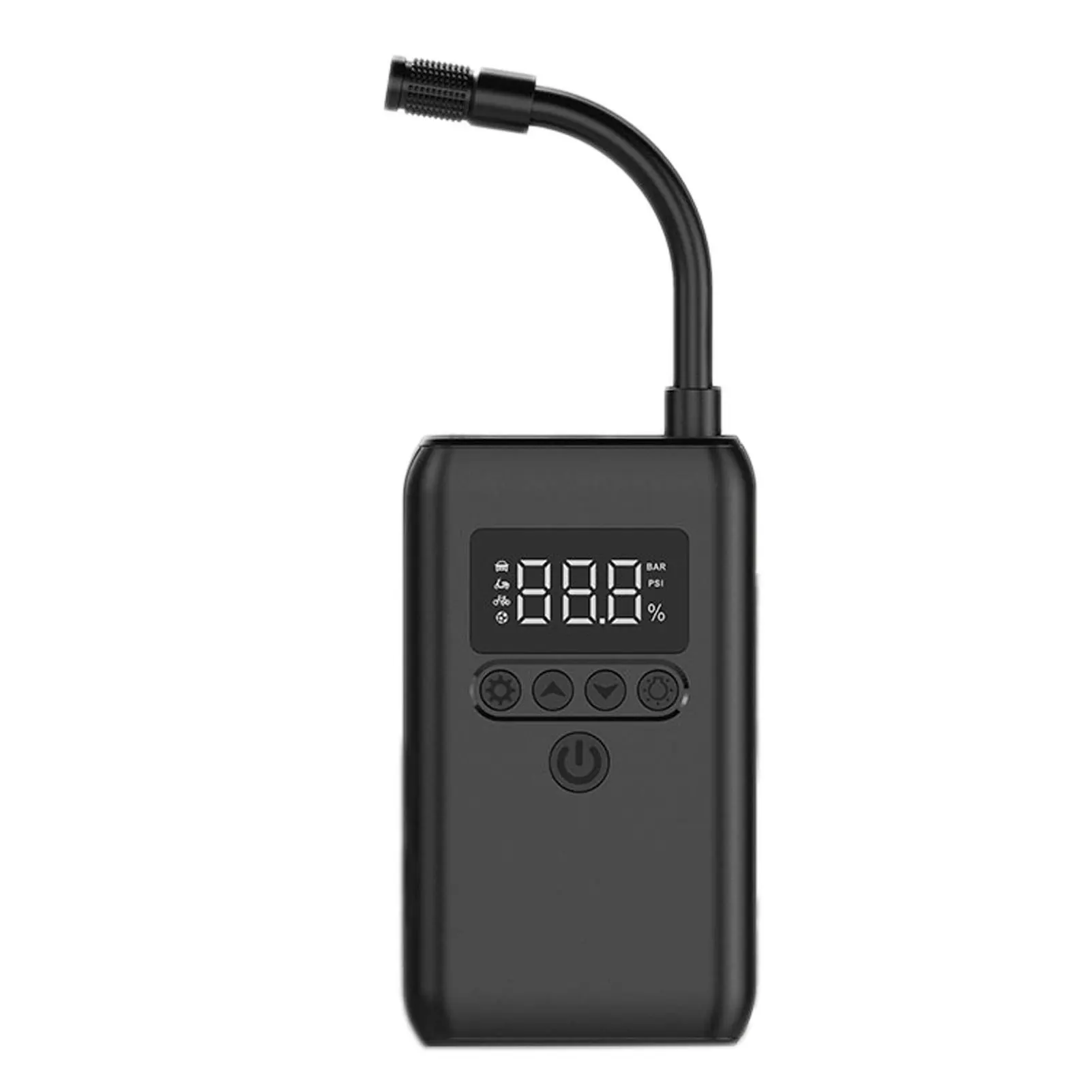 Автомобильный воздушный компрессор надувной насос портативный беспроводной