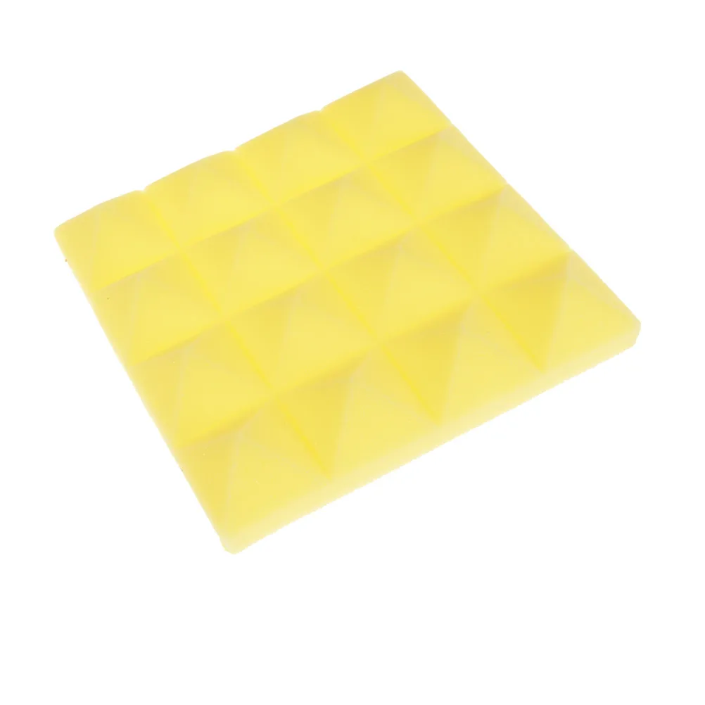 Soundproofing Foam Studio Acoustic Sound Treatment Absorption Wedge Tile R06 Drop Ship Polyurethane Foam / 25*25*5cm