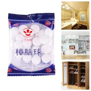 

1pack Snow White Toilets Cupboards Books Cloth Moth Balls Anti-mold Anti-moth Anti-worm For Drawers Living Room Toilet