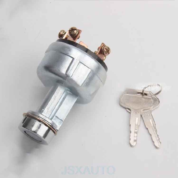 ordinary Для мини-экскаватора KOMATSU PC60/120/200-3/5/6 аксессуары экскаватора Электрический дверной замок и ключ зажигания - Цвет: ordinary