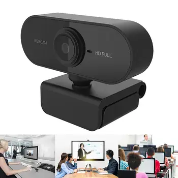 

Mini Portable High Resolution 1080P Auto Focus Webcam with Mic for Online Class webcam full hd 1080p auto focus 2020 new