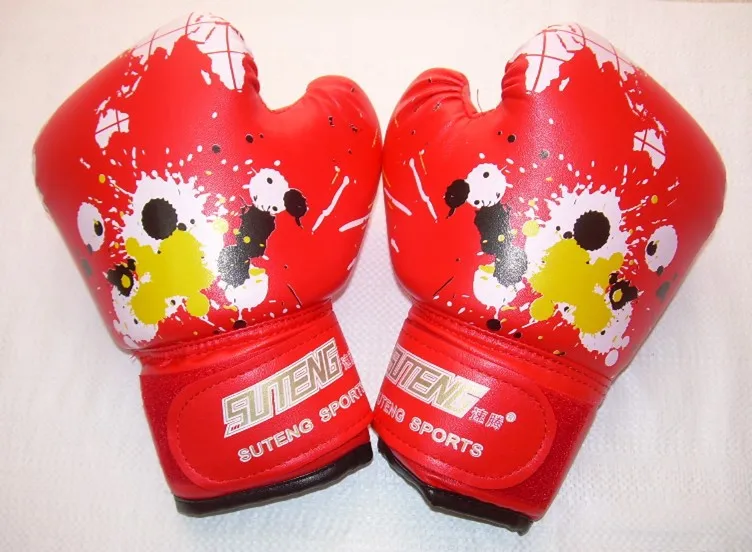 Sagitar карта детские боксерские перчатки формовочная губка внутреннее ношение боксерские тренировочные Sanda детские боксерские перчатки
