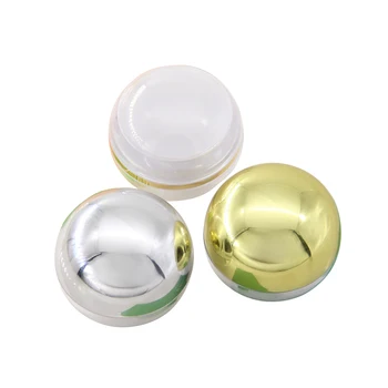 

100pcs/lot 5g Small Empty Cosmetic Refillable Bottles Plastic Eyeshadow Makeup Face Cream Jar Pot Container Bottle