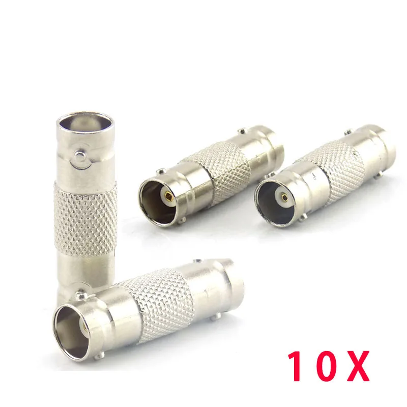

2/10pcs BNC Female Connector to BNC Female Coupler Adapter plug Connector Female Connector for CCTV ip Camera C12