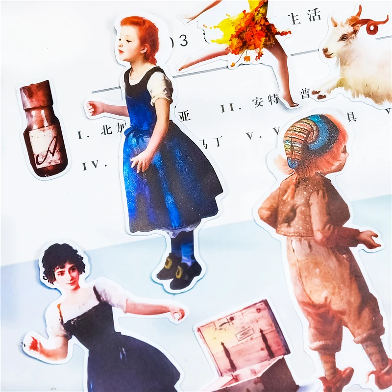 

Милая винтажная викторианская наклейка, 22 шт., декоративные наклейки, Стик для скрапбукинга, ярлык, дневник, канцелярские принадлежности, альбом наклейки на каждый день