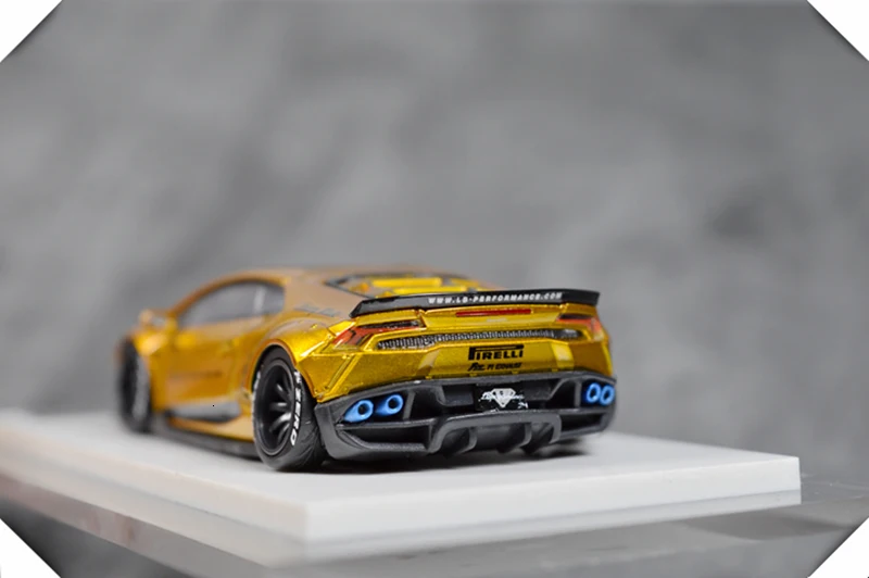 Смола Золото 1: 64 масштаб LP610 LB ремонт модель автомобиля статическое состояние автомобиль изысканный моделирование мужской подарок коллекционная