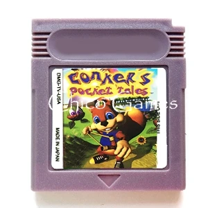 Аксессуары для видеоигр Conker's Pocket Tales ENG/FRA/DE аксессуары для картриджа для 16 бит консоли
