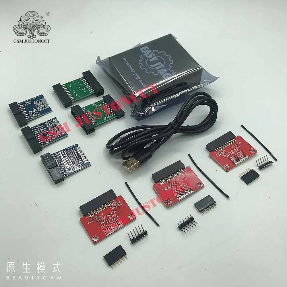 EASY JTAG BOX+ ISP FULL SET ADAPTER - gsm justoncct