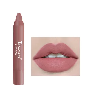 

12 Colors Matte Lipstick Waterproof Lip Gloss Long Lasting Moisture Cosmetic Non-stick Cup Batom Lips Makeup Dropshipping TSLM2
