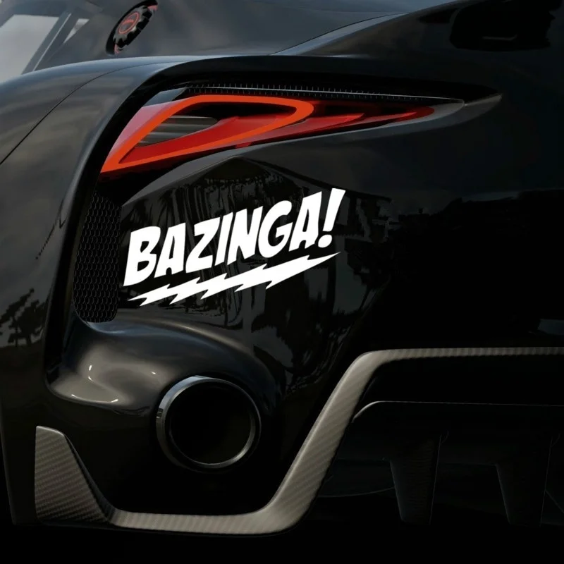 BAZINGA! BAZINGA Забавный Дрифт JDM грузовик окно бампер Jew128
