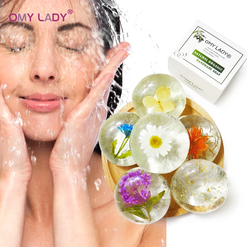 Мыло OMY LADY Amino acid ручной работы 100% чистое натуральное растительное мыло для лица