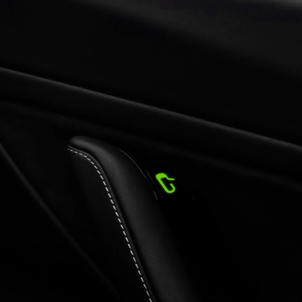LEEPEE светящаяся наклейка s подходит для Tesla модель 3 аксессуары для интерьера автомобиля дверь открытый выход наклейка DIY Украшение интерьера