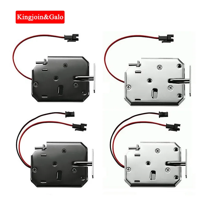 

12vdc 2A Electronic Lock Catch Door Gate Release Assembly Solenoid Access Control Security Door Locks Black and silver optional