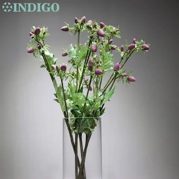 

INDIGO- Little Pineapple Mulberry Bouquet Home Decoration Wedding Arrangment Artificial Flower Floral Event Party Free Shipping