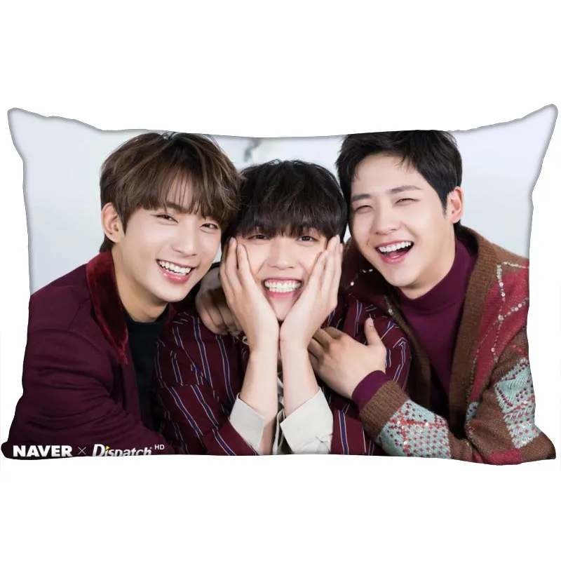 

KPOP Boy B1A4 Pillow Case (Two sides) Custom High Quality Rectangle Zippered Soft Fabric Pillow Cover Best Gift Decoration0622