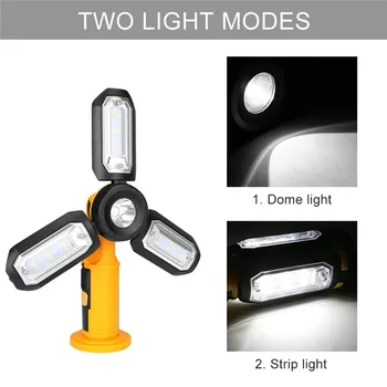 

18 SMD LED Inspection Light Torch Flashlight Magnetic Handheld Work Home Garage Car Emergency ABS Lamparas 40NOV6