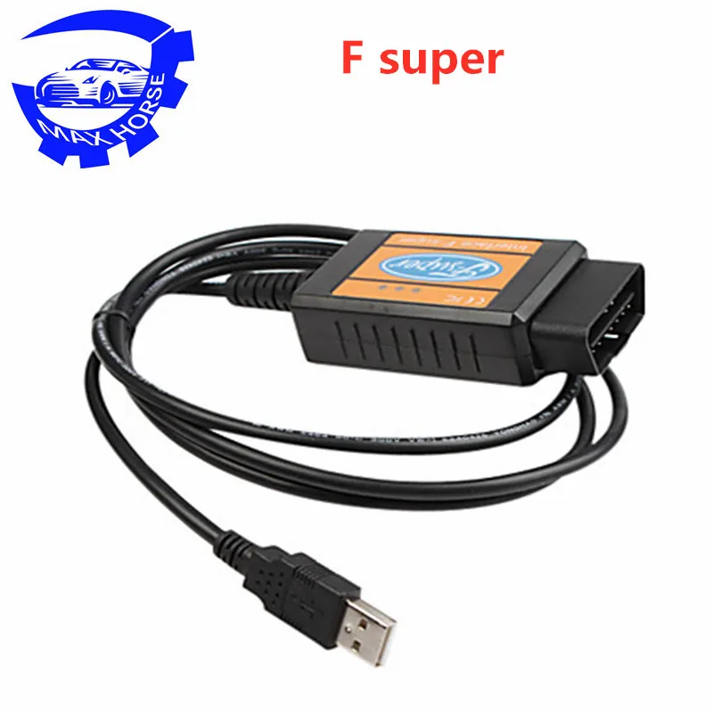 Профессиональный интерфейс F-super сканер для Ford Usb сканирующий инструмент Obdii Obd2 Диагностический Fiesta/fo US